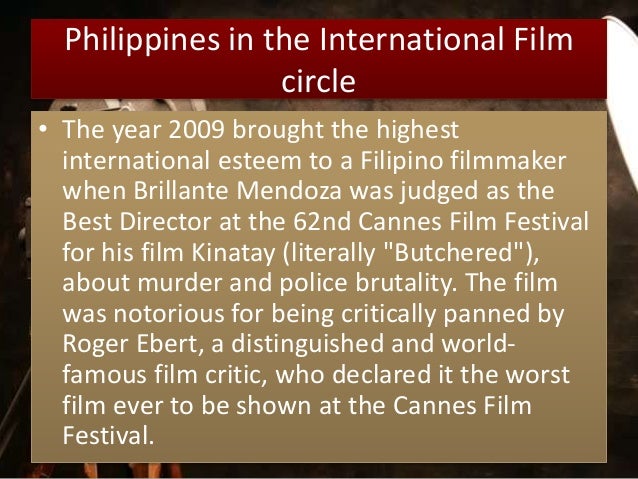 History of philippine cinema essays
