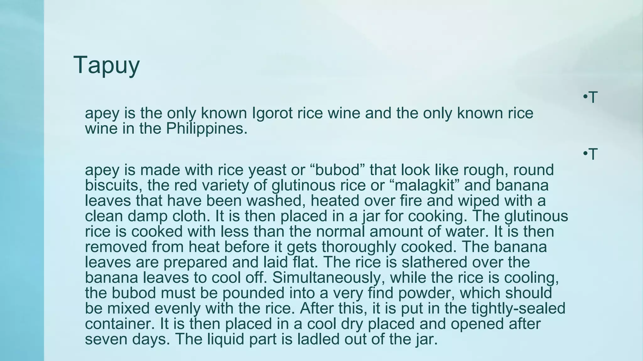 Philippine distilled spirits | PPT