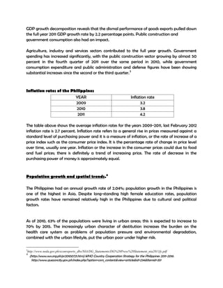 Philippine economic environment | PDF