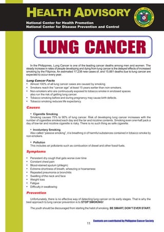 Philippine health advisories- DOH | PDF