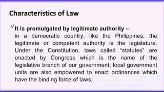 Laws Sample Philippine Legal System: Nature and Sources | PDF