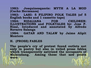 Philippine Literature boa Slide 244