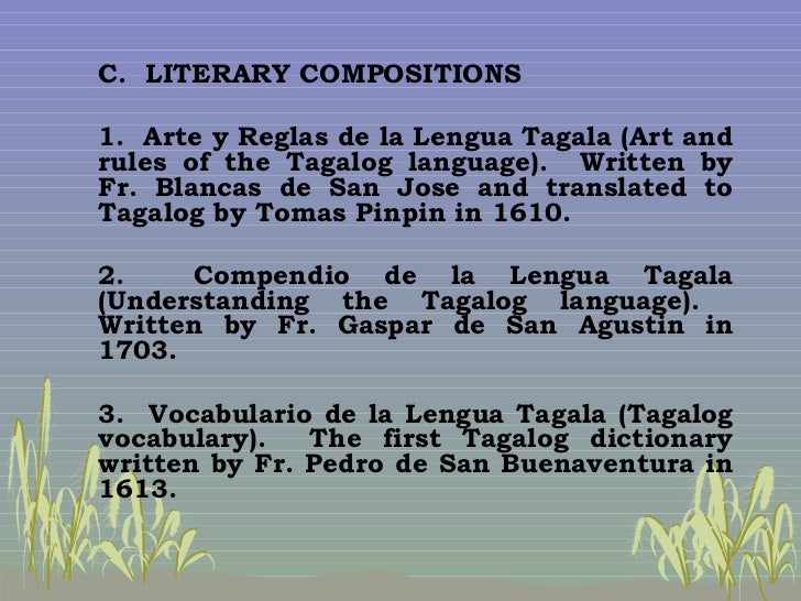 Philippine Literature Boa
