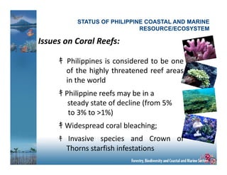 Philippine Milestones on Coastal Marine Management | PDF