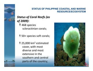 Philippine Milestones on Coastal Marine Management | PDF