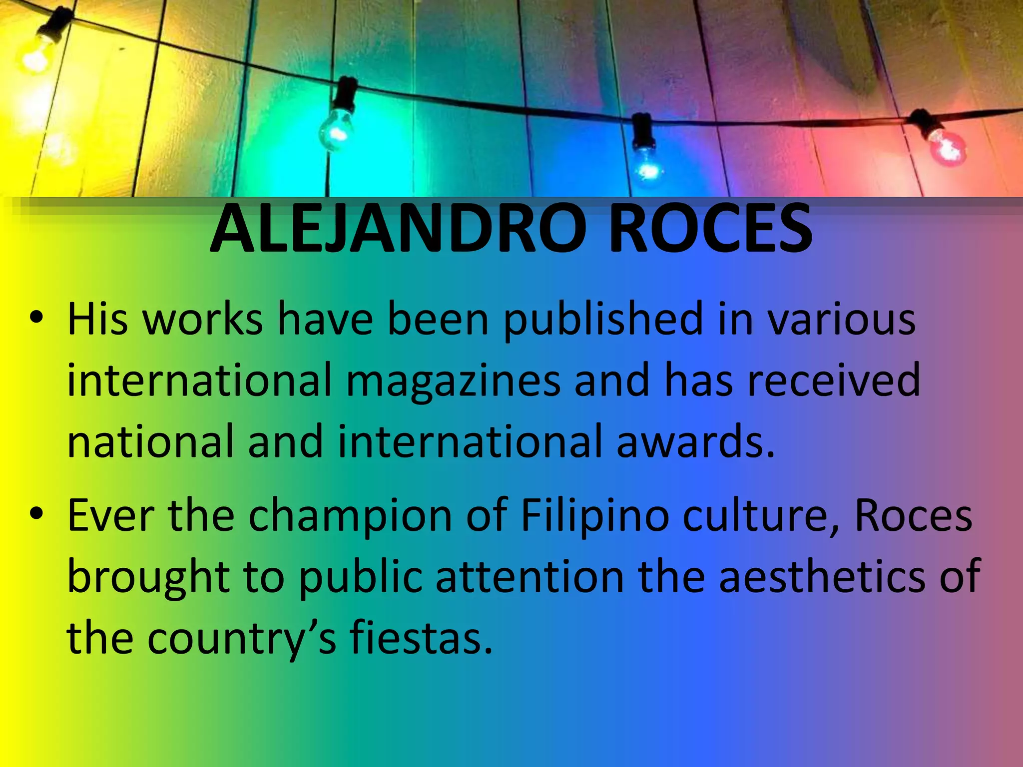 Philippine National Artists for Literature | PPTX