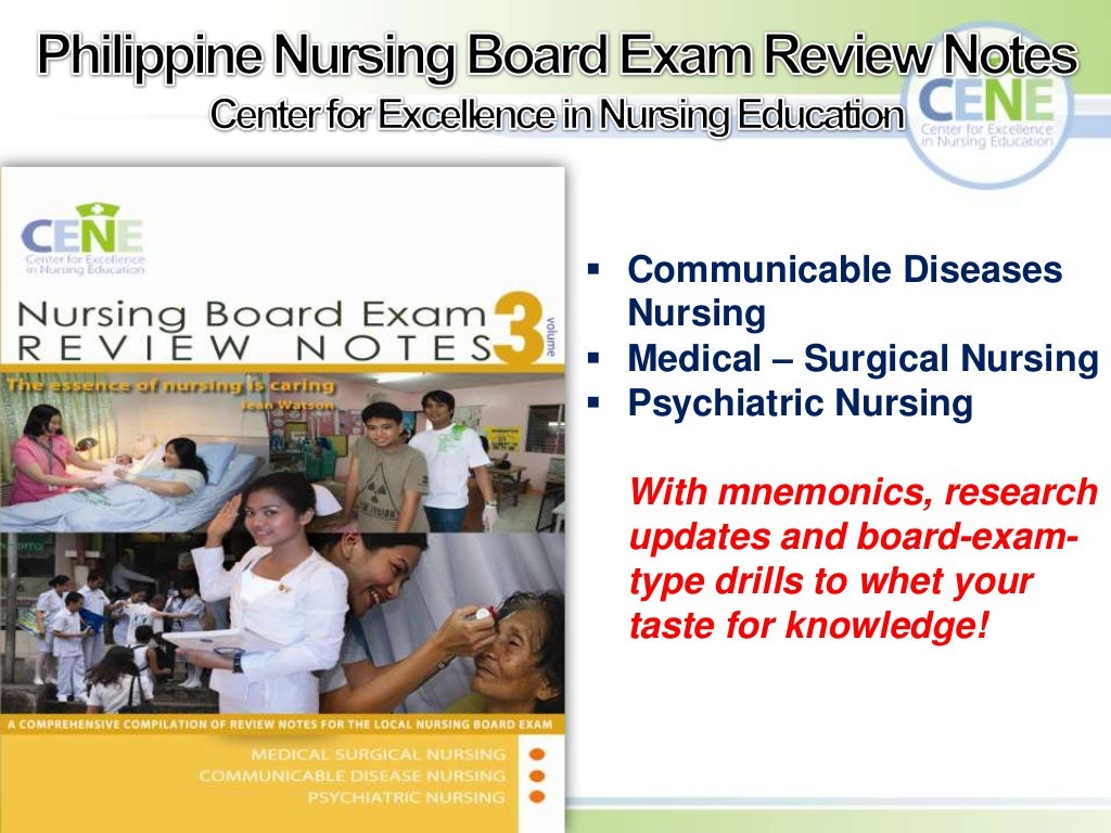 Philippine nursing board exam review notes