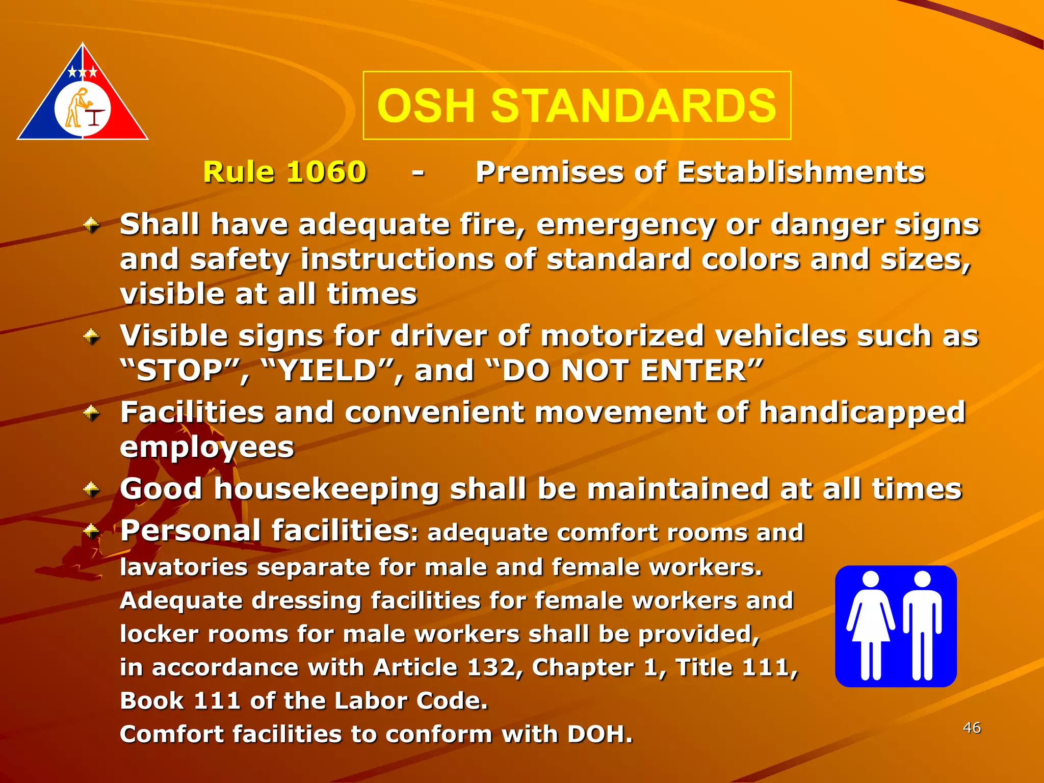Philippine OSH Standards Rev 2012 ppt philippine-osh-standards-rev-2012-ppt