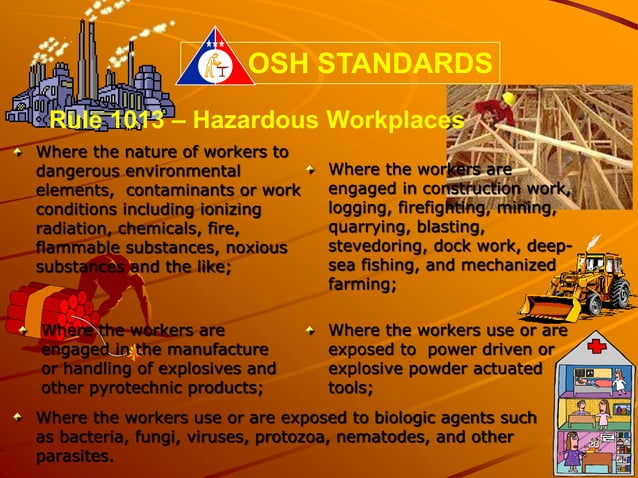 Philippine OSH Standards Rev 2012 ppt philippine-osh-standards-rev-2012-ppt
