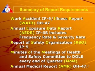 Aedr Sample Philippine OSH Standards, rev 2012.ppt