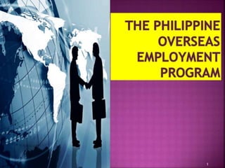 Philippine Overseas Employment Program 