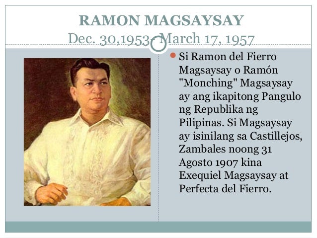 an introduction to the life of ramon magsaysay We would like to show you a description here but the site won’t allow us. an introduction to the life of ramon magsaysay We would like to show you a description here but the site won’t allow us.