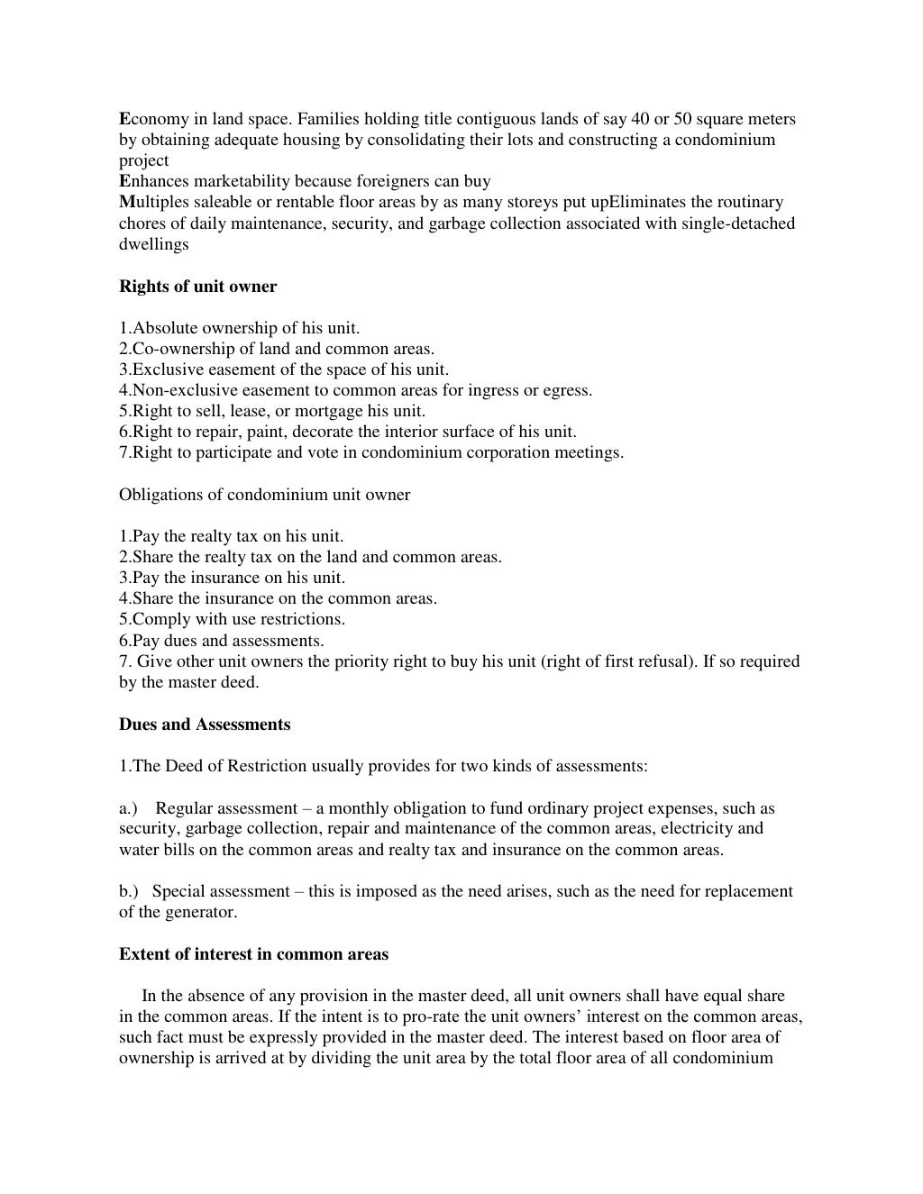 Philippine real estate laws