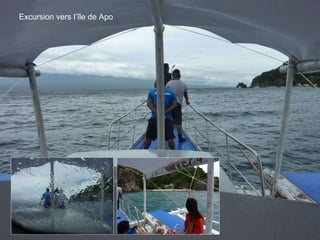 Excursion vers l’île de Apo 