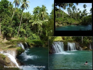 Baignade dans les chutes Cambugahay 