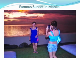 Famous Sunset in Manila
 