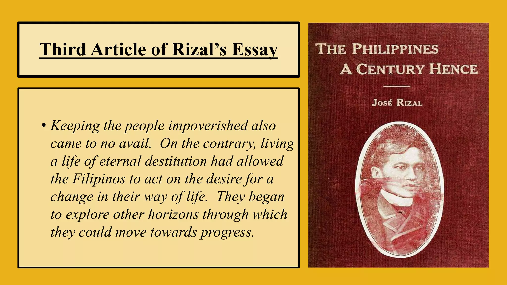 Philippines A Century Hence PPT philippines-a-century-hence-ppt