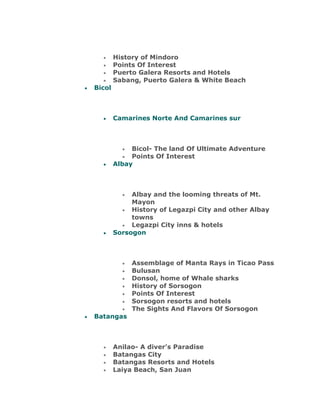 Philippines best destinations