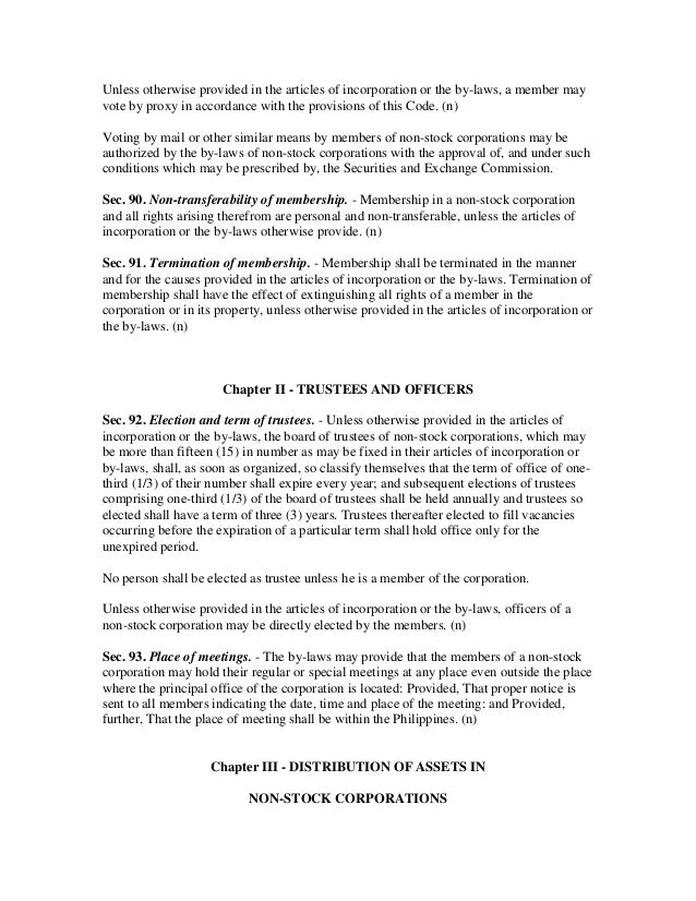 corporation code of the phils exercises The corporation code of the philippines 2 with the corporation code in good faith to be a corporation under this code, and its right to exercise. corporation code of the phils exercises The corporation code of the philippines 2 with the corporation code in good faith to be a corporation under this code, and its right to exercise.
