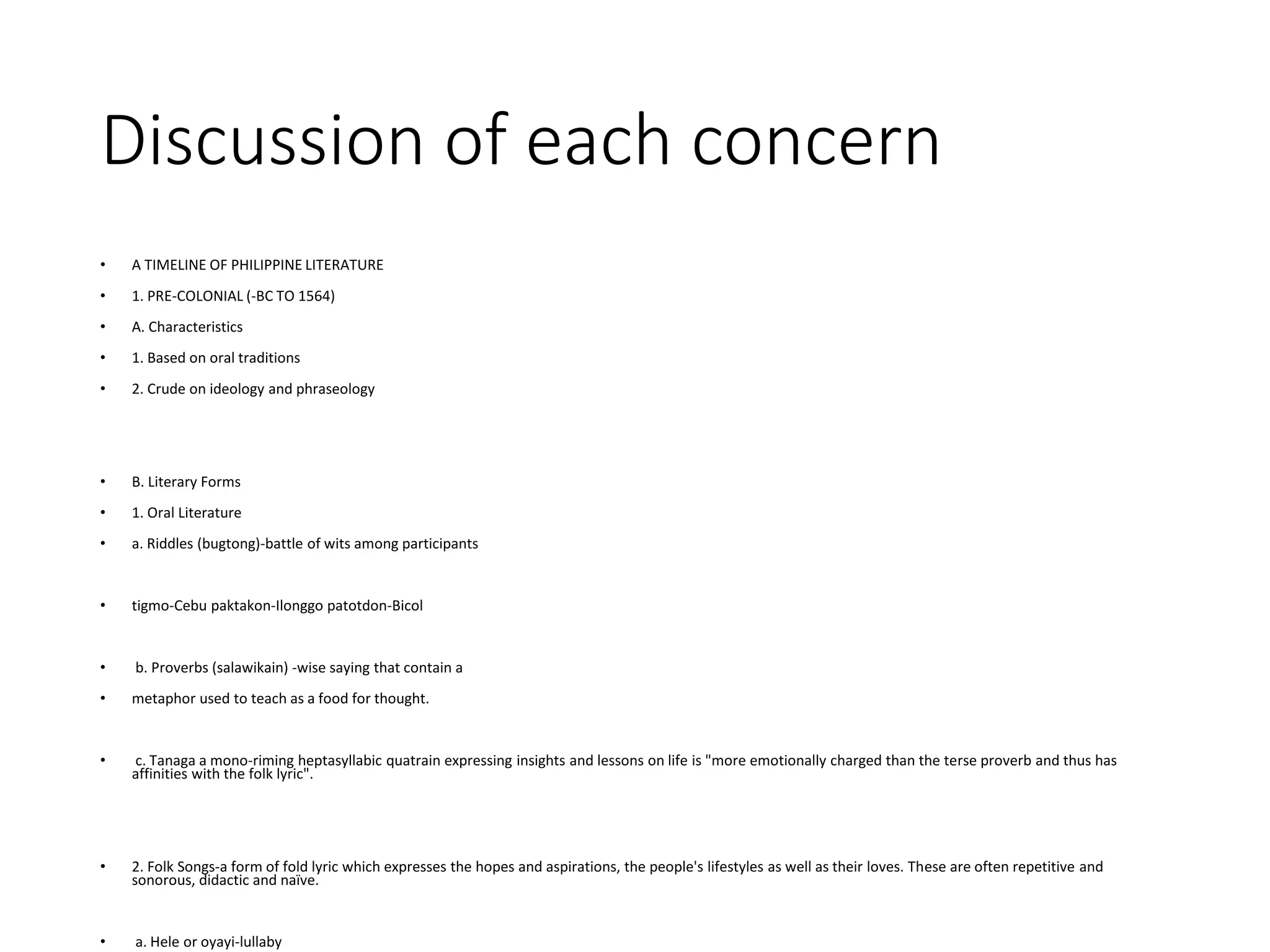 Philippines literature pre-colonial to present | PPTX