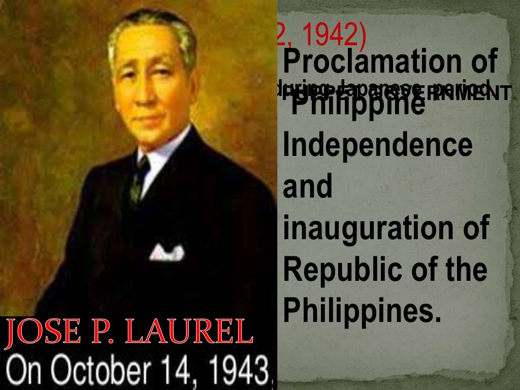 Philippines under Japanese puppet government