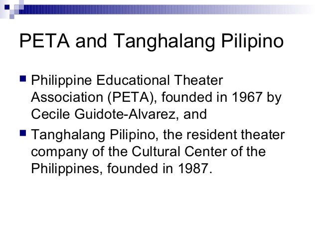 write a short essay about the importance of philippine theatre