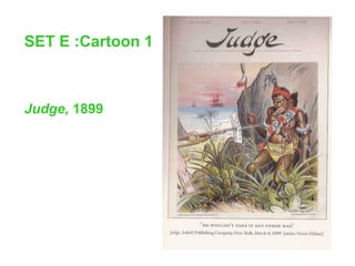 SET E :Cartoon 1Judge, 1899