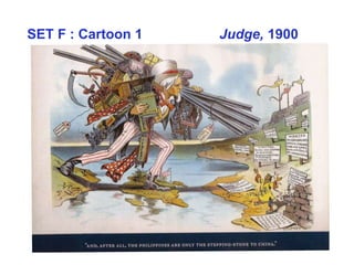 SET F : Cartoon 1 		    Judge, 1900