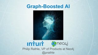 Graph-Boosted AI
Philip Rathle, VP of Products at Neo4j
@prathle
 