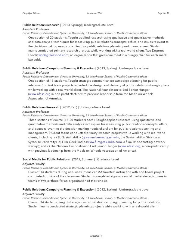 curriculum vitae site