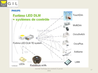 Journée Technique de vendredi 15 janvier 
                                            17
                 2010
 