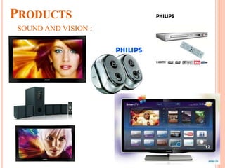PRODUCTS
SOUND AND VISION :
12
 