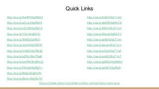 Quick Links
http://ow.ly/A44P30qRk6H
http://ow.ly/uCzy30qRk6X
http://ow.ly/vZO830qRk72
http://ow.ly/YSjr30qRk7c
http://ow....
