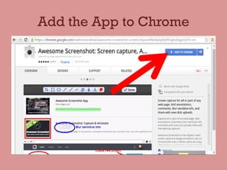 Add the App to Chrome
 