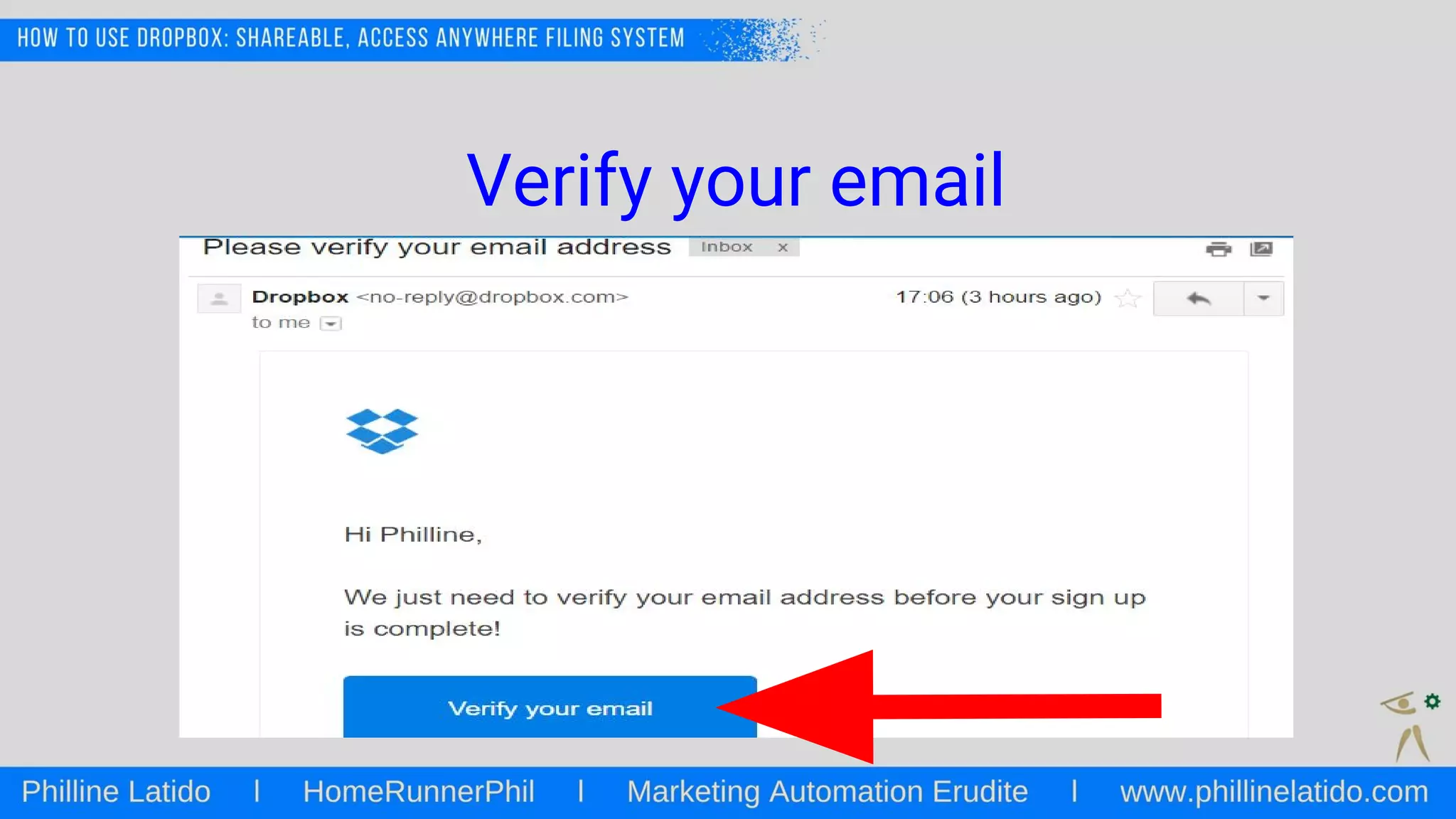 Verify your email
 