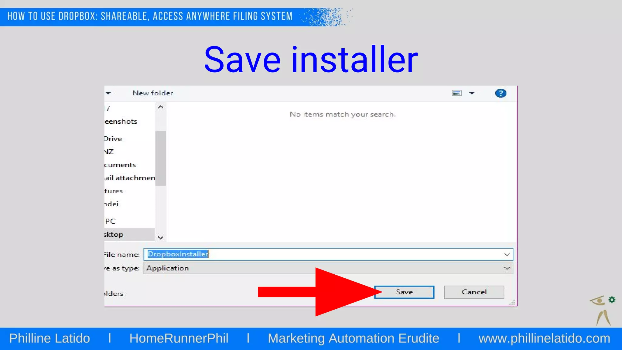 Save installer
 