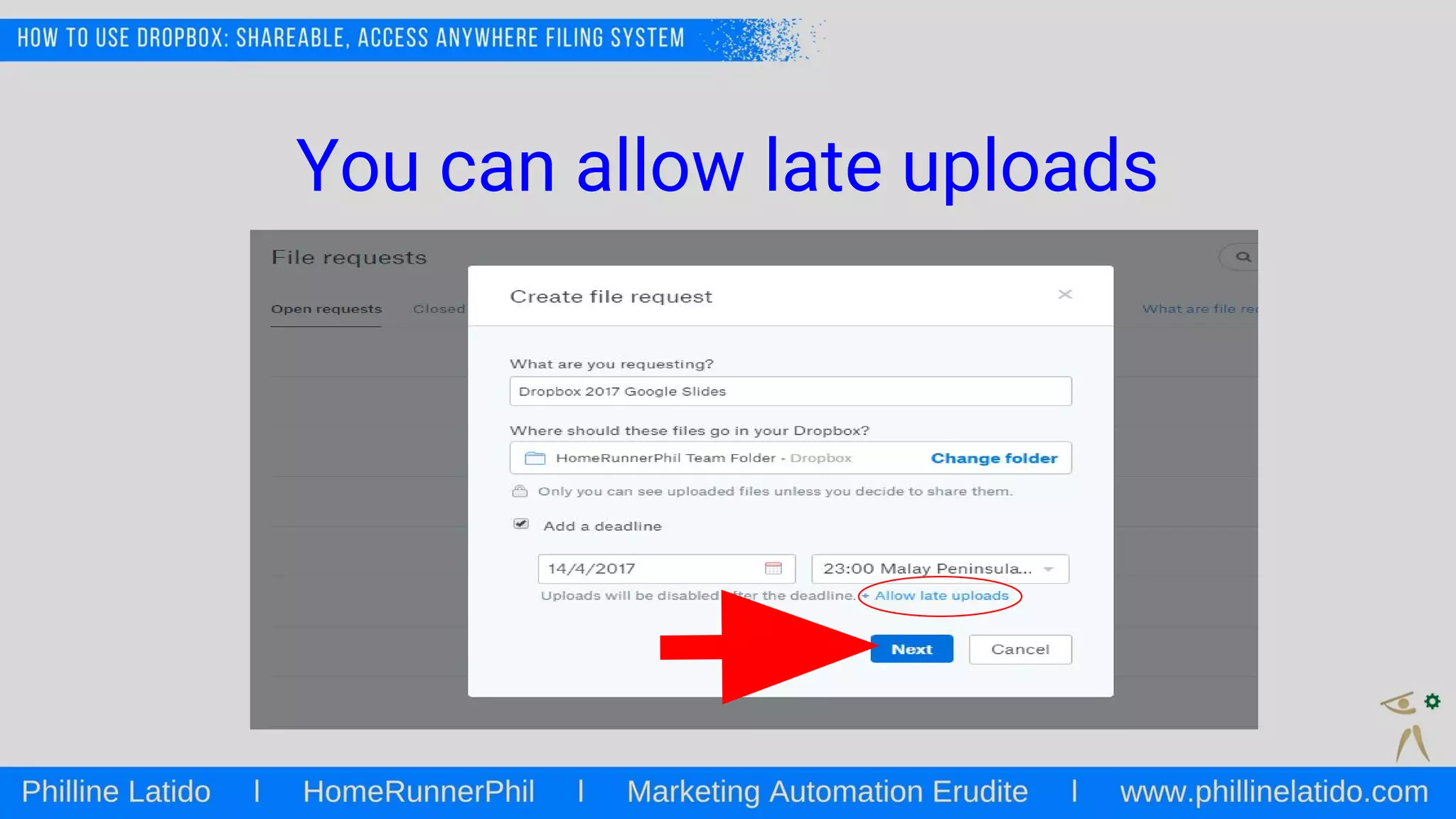 You can allow late uploads
 