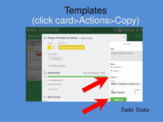 trello templates
