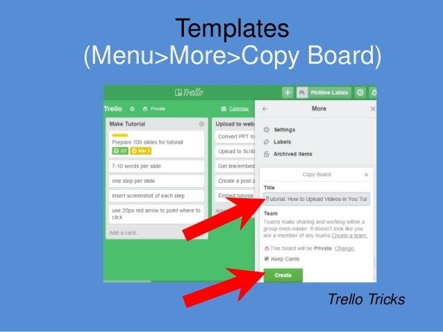 trello templates