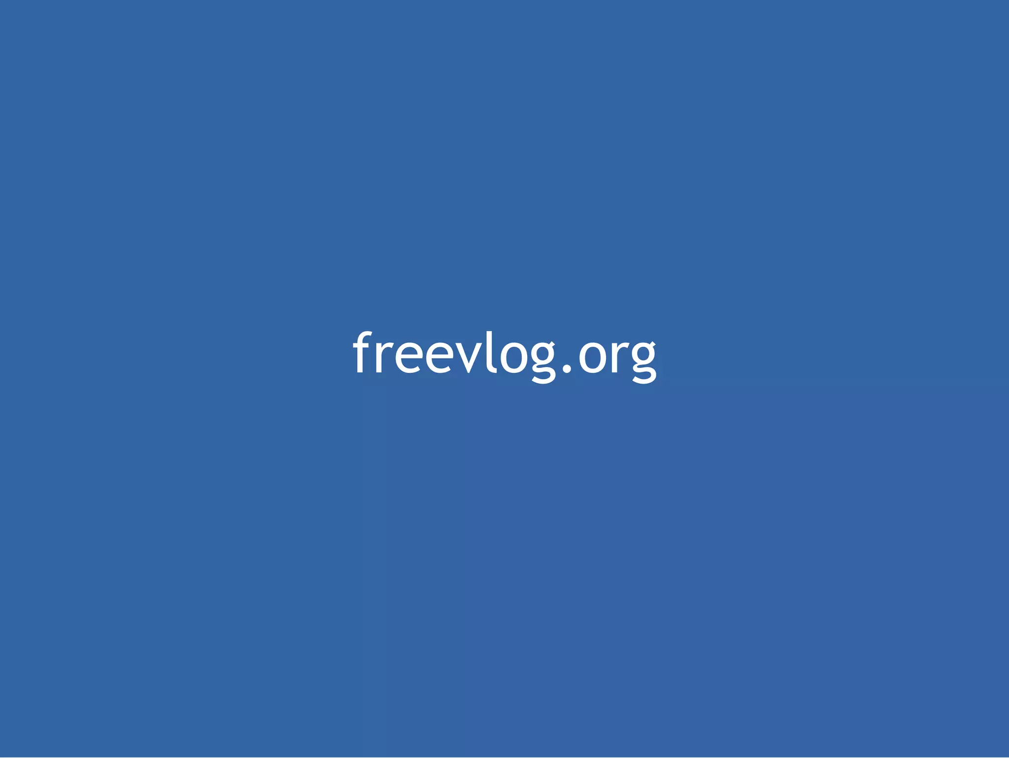 freevlog.org