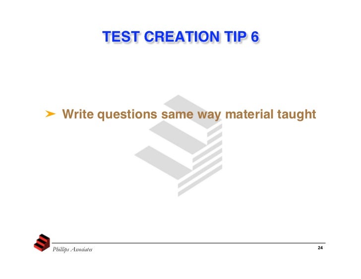 cets 2011 ken phillips slides for construct the ultimate multiple c multiple choice test creator