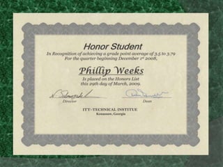 Phillip Weeks Portfolio   Pps