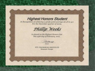 Phillip Weeks Portfolio   Pps