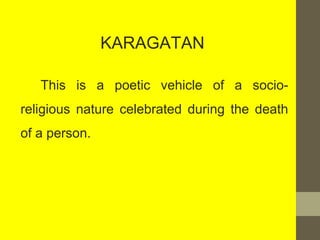 Karagatan Symbol Philippine literature during the spanish period | PPT