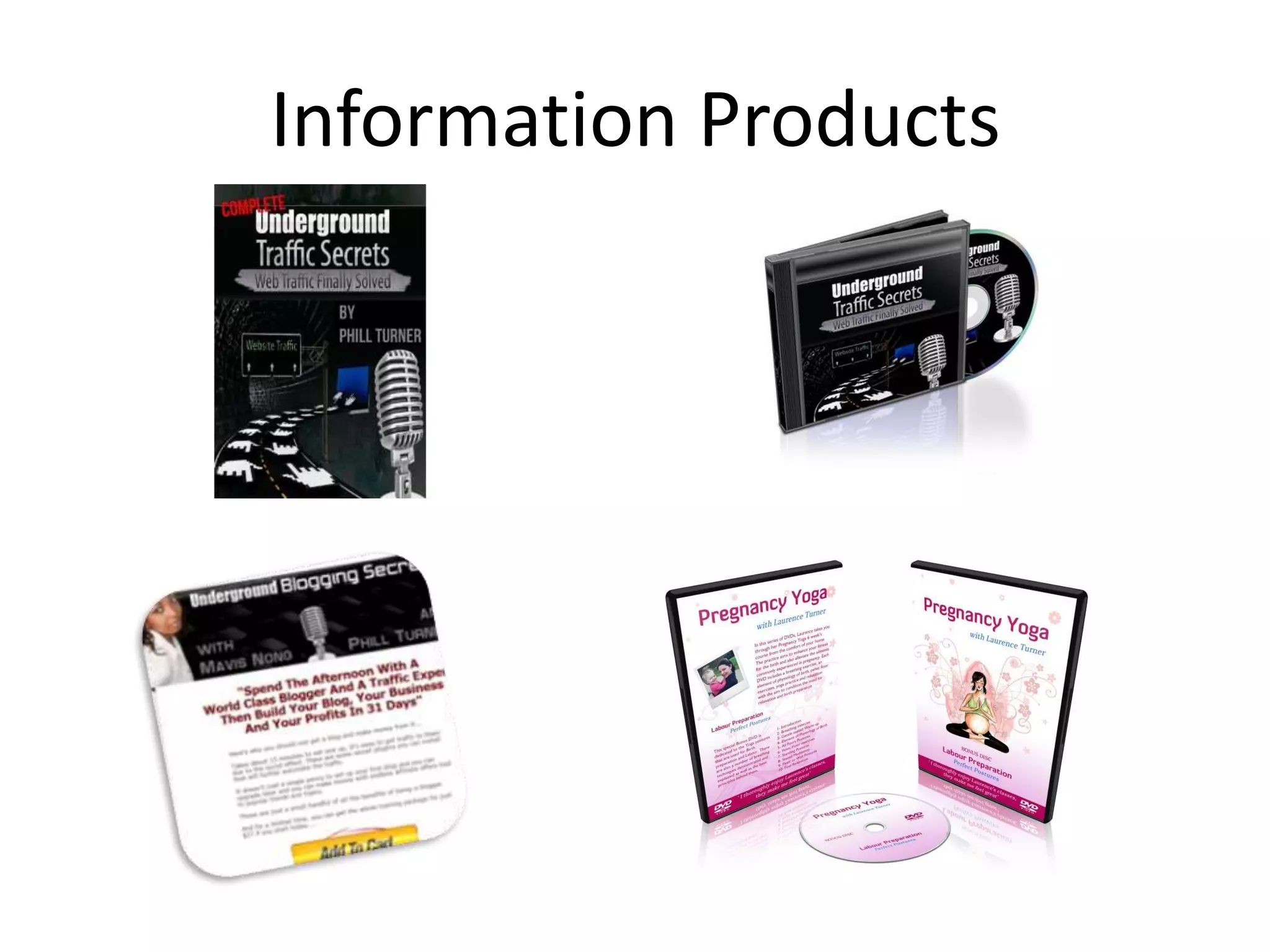 Information Products
 