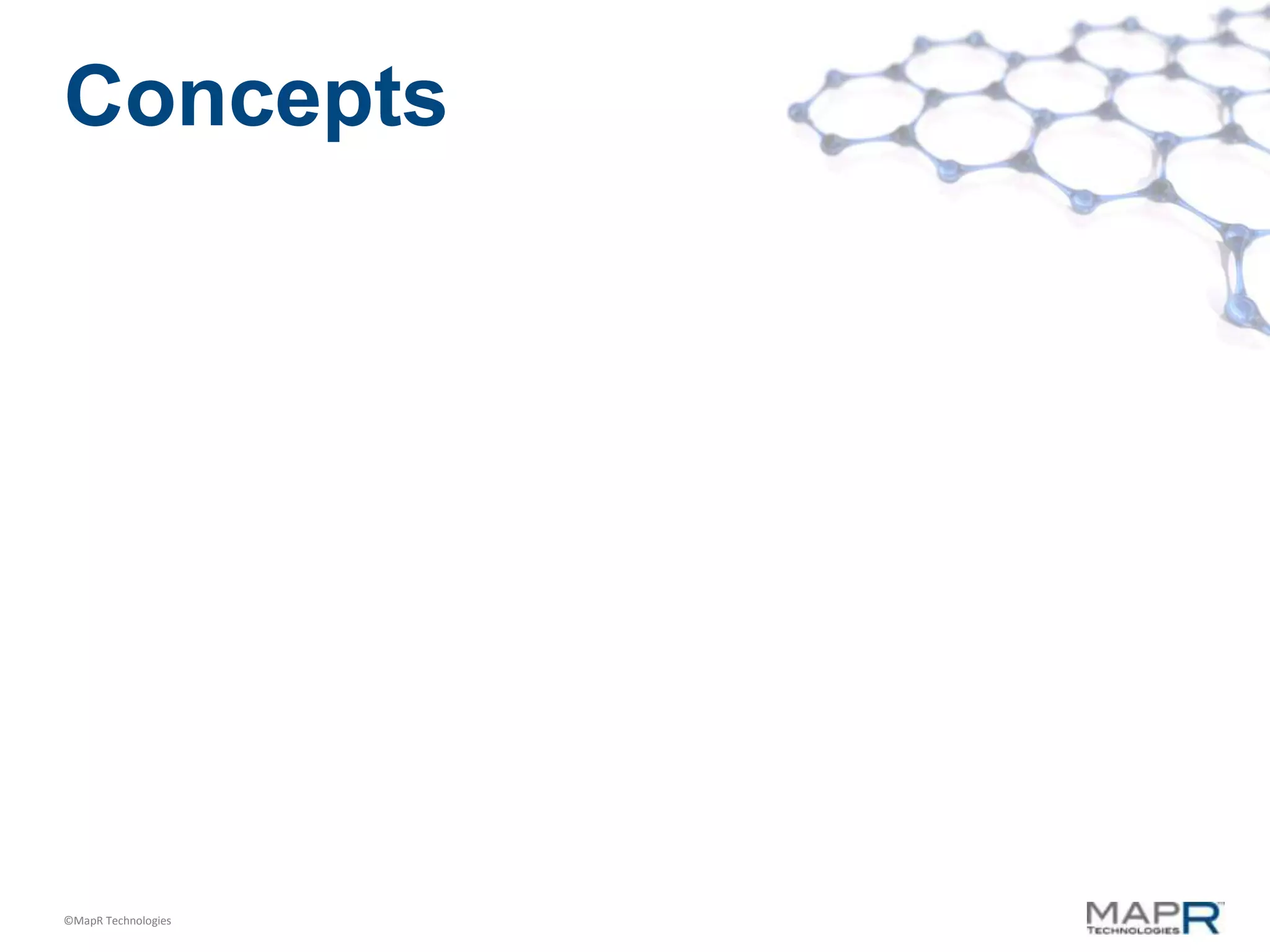 Concepts




©MapR Technologies
 
