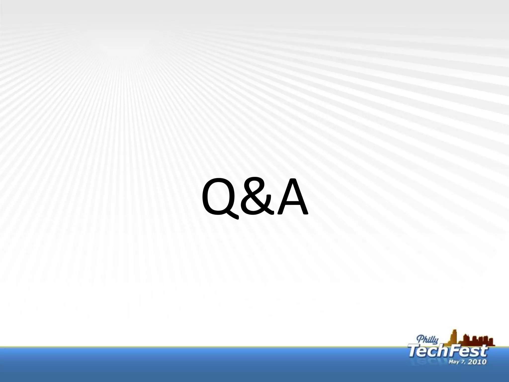 Q&A
 