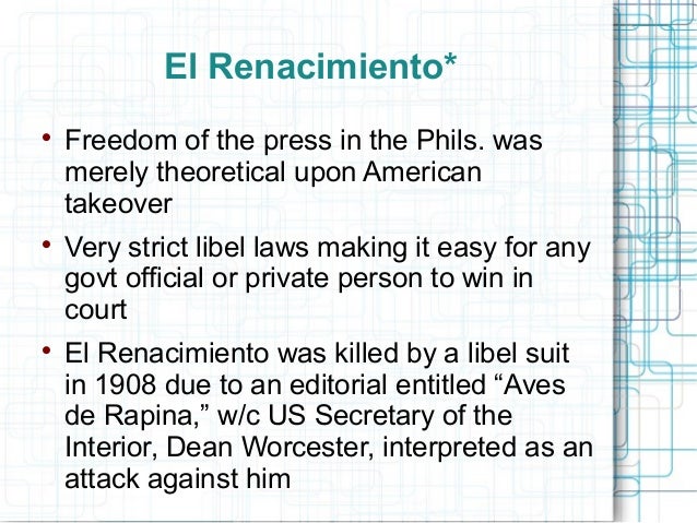 the history of philippine media essay While it is true that spain subjugated the philippines for more mundane reasons, this secular works appeared alongside historical and economic changes, the other filipino writers published the essay and short fiction in spanish in la. the history of philippine media essay While it is true that spain subjugated the philippines for more mundane reasons, this secular works appeared alongside historical and economic changes, the other filipino writers published the essay and short fiction in spanish in la.