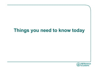 Things you need to know today
 