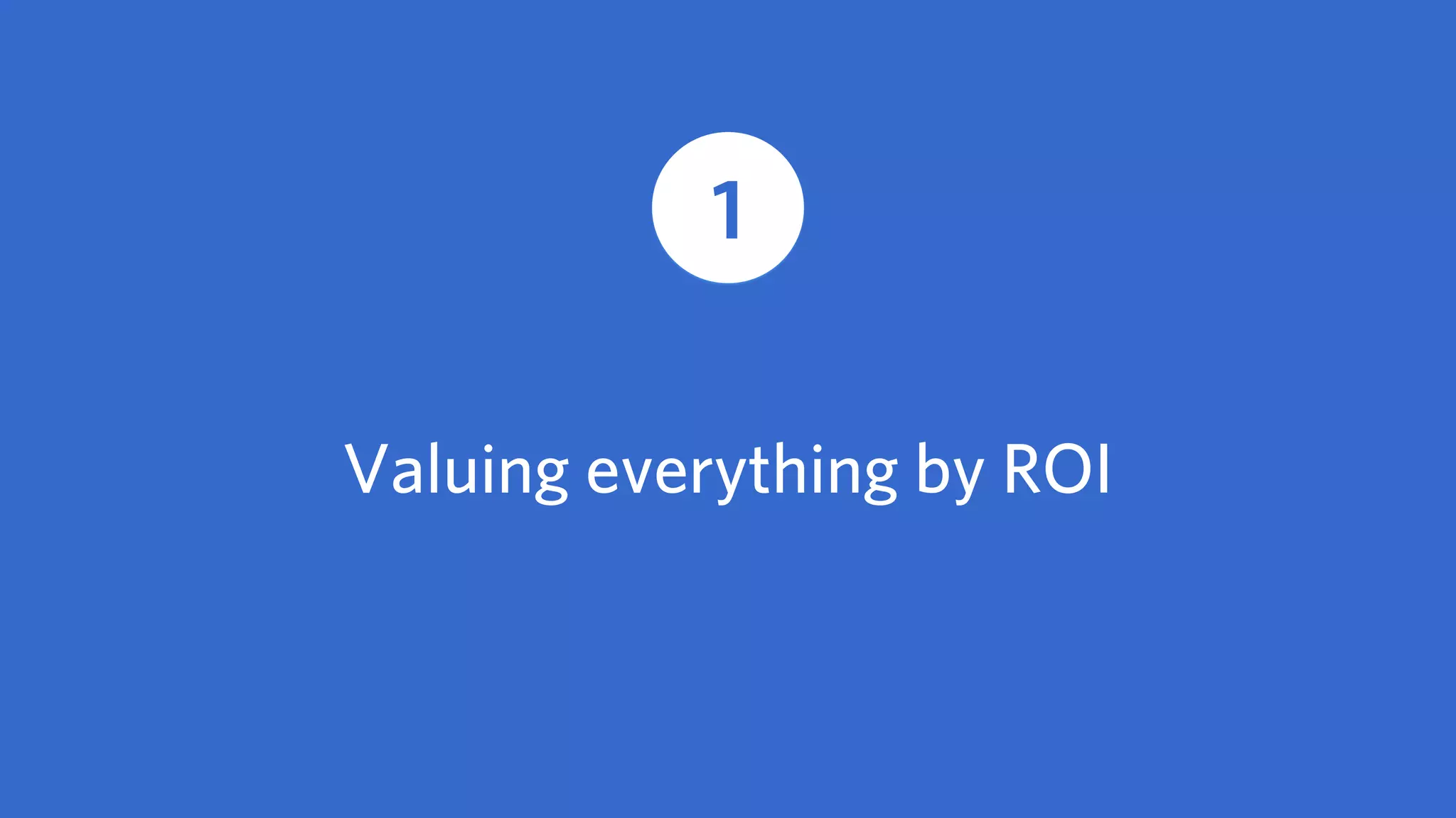 What they think they’re solving for
The most problematic potholes
 